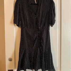 Free People polka dot mini SMALL